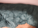 骆驼（CAMEL）户外睡袋 轻盈加厚保暖双人旅行露营室内便携成人睡袋 【-2至2℃】 1.84KG 翠柏绿 均码 实拍图