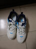 安踏男鞋运动鞋秋冬新款皮面跑步鞋防滑鞋耐磨轻便休闲体测旅游鞋子男 【皮网拼接】白/蓝/雾灰5566-2 42 实拍图