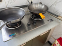 惠普好太太燃气灶天然气煤气灶双灶家用液化气灶具嵌入式台式煤气炉灶台 标配款 不锈钢 5.0kw聚能防风猛火 熄火保护 管道天然气 实拍图