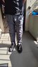 李宁绅适裤|运动裤男子商务抗皱高弹通勤耐磨直筒休闲裤AYKV937 实拍图