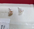 黛米极简系列5-6mm无核淡水珍珠耳钉S925银送女友生日礼物 实拍图