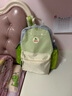 SHUKIKU儿童书包1-3年级小学生超轻防泼水透气背包户外旅游绿豆薄荷M+码 实拍图