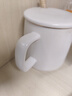 传旗陶瓷马克杯带勺盖咖啡杯牛奶杯早餐杯办公杯男女茶杯描金白400ml 实拍图