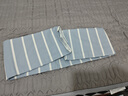 洁丽雅A类抗菌100%纯棉床单单件家用床上用品床罩200*230cm 条纹兰 实拍图