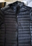 京东京造穿山甲轻薄羽绒服 立领白鸭绒户外秋冬外套短款男 黑色 XXL 实拍图