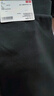 优衣库女装快干休闲窄身长裙/半身裙裙子485599 09 黑色 L 实拍图