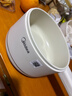 美的（Midea）电煮锅 小电锅 电蒸锅 长柄 宿舍小锅 多功能辅食锅 1.6L学生寝室一体泡面小火锅 XZE2017 配蒸笼 实拍图