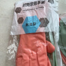 雅高PVC手套1双装均码加绒加长型保暖款家务手套 橡胶皮手套 实拍图
