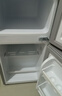 奥克斯小冰箱家用小型迷你冷藏冷冻两用出租房宿舍用节能省电寝室办公室电冰箱 【热卖款 升级净化去味】22A126DW银 实拍图
