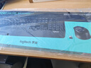罗技（Logitech）MK345无线办公键鼠套装 宽大掌托 舒适键入体验 全尺寸 带无线2.4G接收器 黑色 实拍图