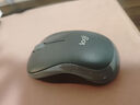 罗技（Logitech）M185鼠标 无线鼠标 办公鼠标 对称鼠标 黑色灰边 带无线2.4G接收器 实拍图