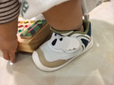 江博士学步鞋步前鞋秋季男童轻便婴儿童鞋B13243W010白/杏/绿21 实拍图