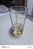 青苹果白酒杯精致二两杯6只装 手握金山 加厚水晶玻璃带刻度观山杯 实拍图