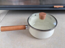 京严搪瓷奶锅不粘锅婴儿宝宝辅食锅煮面热奶锅汤锅泡面锅电磁燃气通用 【升级款】抗菌抗霉宝宝锅 16cm 久煮不粘|一冲即净|炉具通用 实拍图