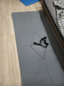 京东京造 瑜伽垫男专业TPE健身垫185*85cm加厚8mm防滑隔音减震运动垫灰 实拍图