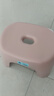 椅子奶油风家用小凳子加厚塑料凳可叠放耐用儿童凳学生寝室矮凳 樱花粉1个 实拍图