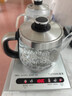 FUNORK 全自动上水电热烧水壶煮泡茶专用茶台一体机保温抽水茶具套装家用茶桌茶几嵌入式 1L 手柄上水-蒸茶款（37x20cm） 实拍图