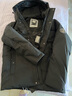 雪中飞鹅绒羽绒服男士短款脱卸帽加厚保暖休闲商务秋冬外套男装170 实拍图