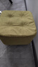 竹思乐实木布艺小凳子家用矮凳墩门口换鞋凳沙发凳成人休闲方凳 【加厚加固加大】抹茶绿实木凳 实拍图