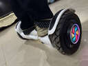 领奥智能儿童电动平衡车3-6-12岁体感10岁到15岁以上两轮自动平行车双轮成年人新款扭扭车 10吋炫光白【蓝牙+减震越野轮】 实拍图