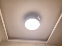 欧普（OPPLE）风扇灯吊扇灯遥控LED照明Ra98餐厅卧室吊灯变频低噪包安装 冰风白 实拍图
