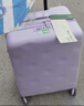 不莱玫行李箱女登机箱拉杆箱男旅行箱大容量学生密码皮箱子20英寸 紫色 实拍图