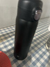 京东京造保温杯 水杯男女 316不锈钢【一键弹盖】礼物送老师黑色480ml 实拍图