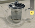 金灶（KAMJOVE） 玻璃泡茶壶耐高温304不锈钢过滤花茶壶飘逸杯煮茶壶简约式茶艺壶 A-07【600ml】 实拍图