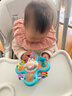 COOKSS宝宝餐椅玩具0-1岁婴儿餐桌吸盘转转乐6个月以上摇铃益智早教玩具 实拍图