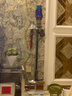 戴森（DYSON）V12 Detect Slim Fluffy轻量高端吸尘器 光学探测微尘 140AW强劲吸力 除螨 蓝色 实拍图