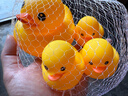 马丁兄弟 宝宝洗澡玩具小黄鸭儿童小鸭子玩具婴儿玩水玩具 子母鸭4件套 实拍图