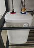 美的（Midea）【8年质保】5升储水式电热水器小厨宝家用洗碗洗菜安全1650W速热厨房热水宝国家补贴F05-15A1(S) 实拍图