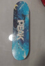 匹克儿童滑板轮滑双翘板男女专业动作款闪光滑板车配护具套装 海洋蓝 实拍图