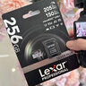 雷克沙（Lexar）256GB TF(MicroSD)存储卡 V30 4K 读205MB/s 无人机运动相机Pocket3官方推荐内存卡(SILVER PLUS) 实拍图