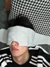 BDAC100%遮光重力睡眠眼罩睡觉遮光专用午睡助睡眠女士男成人冰丝 灰 实拍图