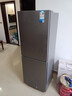 华凌美的冰箱出品185双门两门家电冰箱小型家用租房节能低音二门双温冷冻冷藏小型冰箱宿舍小型HR-185 灰色 实拍图