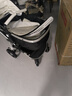 纽贝耳newber婴儿车 婴儿推车 婴儿车0-3岁用折叠可坐可躺带减震 可换向 黑白 防风保暖罩+防蚊罩+护脊板 实拍图