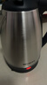 美菱（MeiLing）烧水壶热水壶电热水壶 304不锈钢电水壶 2L大容量 MH-D2032银色 实拍图