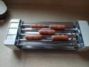 FRUNO全自动烤肠机台式家用迷你小型热狗机烤香肠机烤火腿肠机白领学生宿舍神器多功能早餐机 4管【烤肠架】 实拍图