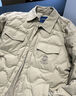 Teenie Weenie小熊男装羽绒服冬季衬衫式羽绒服保暖外套外套男 卡其色 L (175) 实拍图