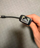 绿联USB转网口网线转接口 RJ45百兆有线网卡【编织款】适用苹果华为小米笔记本外置网口转换器扩展坞 实拍图