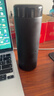 米家 保温杯 316不锈钢水杯 男女士杯子 大容量茶杯便携 350ml黑色 实拍图