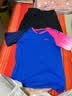 李宁（LI-NING）乒乓球服男女款羽毛球速干透气短袖运动服比赛运动套装 鲜蓝色 L 实拍图