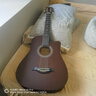曼尔乐器吉他初学者民谣吉他38英寸西洋弦乐器有吉他全套配件 复古色 实拍图