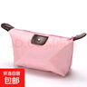 骑行便携收纳包化妆包旅行用品水饺包婴儿推车收纳袋大容量防水 粉红色一个装 实拍图