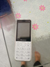 纽曼（Newman）N80学生手机大屏大字大声老年手机无游戏4G全网通电信超长待机按键手机定位视频支付非智能白色 实拍图