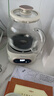 美的（Midea）花漾0胶水全玻璃全自动养生壶 办公室多功能煮茶壶 烧水壶恒温电热水壶煮茶器花茶壶1L YS10B101 实拍图