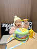 COOKSS宝宝手拍鼓0到1岁3-6个月以上儿童打击乐器婴幼儿铃鼓敲打玩具 实拍图
