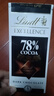 瑞士莲（Lindt）【王安宇同款】特醇排块78%黑巧100g 黑巧 健身减脂 生日礼物 实拍图