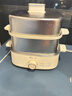 小熊（Bear）不锈钢煮蛋器迷你蒸锅 蒸蛋器家用双层蒸鸡蛋羹神器 可定时多功能一体早餐机 ZDQ-K12L3 实拍图